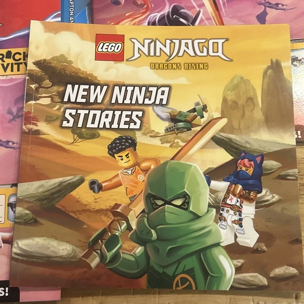 Lego Ninjago Book‎ Lot Kids Readers (No Bricks)